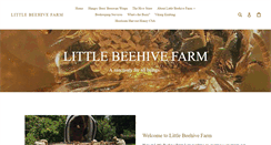 Desktop Screenshot of littlebeehivefarm.com